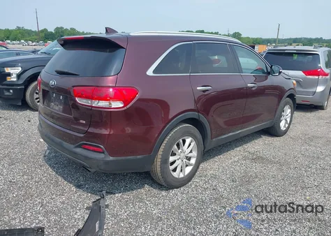 2017 Kia Sorento 2.4L Lx z USA, uszkodzony, nr VIN 5XYPG4A38HG276913